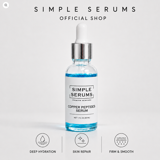 GHK-CU Copper Peptide Serum With Snap-8 & Hyaluronic Acid